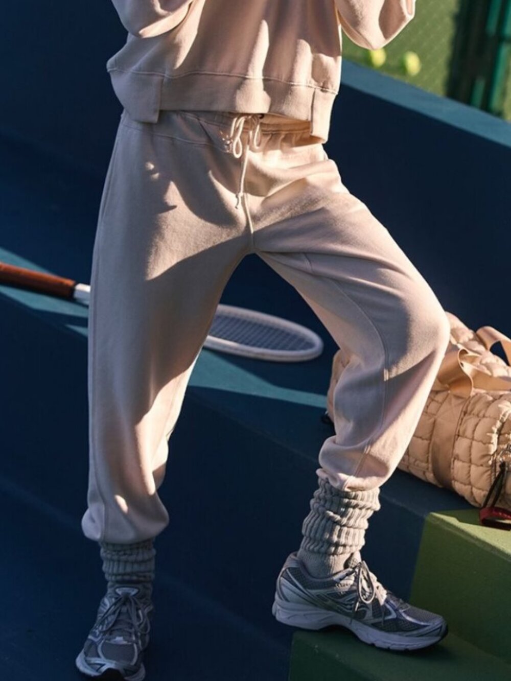 NWT Free People Undefeated Sweatpants (ONLY) in Tofu